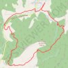 Trace GPS De Bergu au GR95 - Chamaloc, itinéraire, parcours