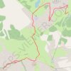 Trace GPS Mont-Riounet, itinéraire, parcours