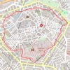 Trace GPS Tour des anciens remparts de Perpignan, itinéraire, parcours