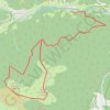Trace GPS Pic de Courbayran depuis Bonac, itinéraire, parcours