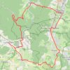 Trace GPS Saint-Léonard - Vanémont - Taintrux, itinéraire, parcours