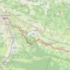 Trace GPS Chemin du Piémont Pyrénéen - De Buzy à Oloron-Sainte-Marie, itinéraire, parcours