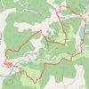 Trace GPS Du Lac Vert de Catus à Saint Médard - RC, itinéraire, parcours