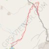Trace GPS Dent du Loup, itinéraire, parcours