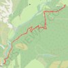 Trace GPS Rando en groupe au vallon de Refrei (tende), itinéraire, parcours