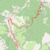 Trace GPS Dormillouse - Lauzet, itinéraire, parcours