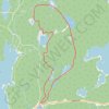 Trace GPS Mizzy Lake Trail, itinéraire, parcours