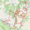 Trace GPS Rando VTT des Fleurs de Chaniers, itinéraire, parcours
