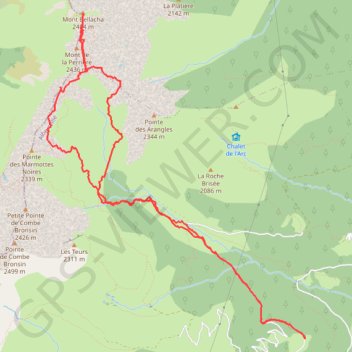 Trace GPS Bellacha, itinéraire, parcours