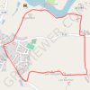 Trace GPS Circuit de la vallée de la Rance et des menhirs - Guitté, itinéraire, parcours