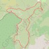 Trace GPS RandoPitons.re #1085 - La boucle des Dix Cratères en hors sentier autour de la Plaine des Remparts, itinéraire, parcours