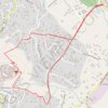 Trace GPS Carros-Gattières, itinéraire, parcours
