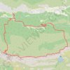 Trace GPS Sainte Victoire-Vauvenargues-Plaideurs, itinéraire, parcours
