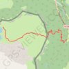 Trace GPS Le lac d'Estaens, itinéraire, parcours