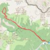 Trace GPS Col de Salèse, itinéraire, parcours