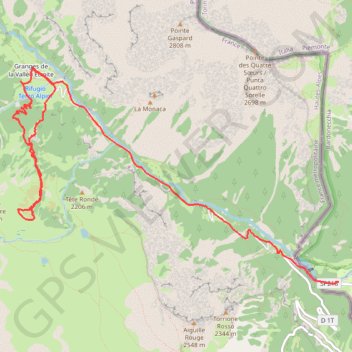 Trace GPS Vers la pointe muratière, itinéraire, parcours