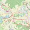 Trace GPS Bézu-Saint-Eloi,VTT 25 KM Neaufles,Courcelles Mauréaumont,le Baron,le Boigeloup, Retour, itinéraire, parcours