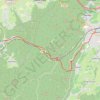 Trace GPS De Lutzelbourg à Saverne, itinéraire, parcours