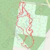 Trace GPS Gladstone Moutain Bike Park, itinéraire, parcours