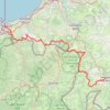 Trace GPS Pays basque de Hendaye à Saint-Jean-Pied-de-Port, itinéraire, parcours