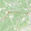 Trace GPS ALES - Saint JEAN DU GARD, itinéraire, parcours