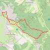Trace GPS Tête Chevallière par le Col du Prayer (Vercors), itinéraire, parcours
