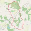 Trace GPS Autour du Montaigu, itinéraire, parcours