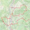 Trace GPS Montélimar - Nyons : Entre Drôme Provençale et Gorges de l'Ardèche, itinéraire, parcours