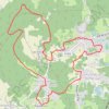 Trace GPS Détours dans la butte de Mons, itinéraire, parcours