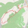 Trace GPS Les Grès de Sainte Anne, itinéraire, parcours