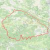 Trace GPS Col de Portel, itinéraire, parcours