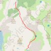 Trace GPS Étang de Peyregrand depuis le parking Bouychet, itinéraire, parcours