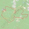 Trace GPS Mont Vinaigre et lac de l'Avellan, itinéraire, parcours
