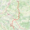 Trace GPS La Flèche - Saumur par les chemins, itinéraire, parcours
