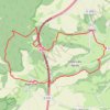 Trace GPS [Itinéraire] Les Gorges de la Vingeanne, itinéraire, parcours