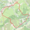 Trace GPS Circuit vélo Des Dolmens, itinéraire, parcours