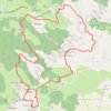 Trace GPS Les paysages calcaires du Plantaurel, itinéraire, parcours