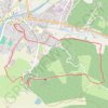 Trace GPS Boucle Promenade de Lascaux, itinéraire, parcours