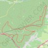 Trace GPS Massif du Mont Saint Michel (Saint Jean de Saverne), itinéraire, parcours
