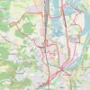 Trace GPS Autour de Metz, itinéraire, parcours