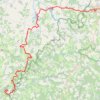 Trace GPS Eymouthiers - Chassenon, itinéraire, parcours