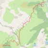 Trace GPS Pré des Gardes - La Gardette - Les Gourniers, itinéraire, parcours