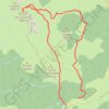 Trace GPS Col de Marmare, itinéraire, parcours