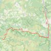 Trace GPS La Bastide Puylaurent - La Fage, itinéraire, parcours