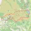 Trace GPS Banne d'ordanche Lac du Guéry, itinéraire, parcours