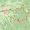 Trace GPS Ban de Laveline, itinéraire, parcours