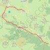Trace GPS Mont Né en traversée du Port de Balès à Mayrègne, itinéraire, parcours