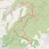 Trace GPS Butte des Pinsots, itinéraire, parcours
