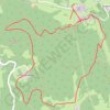 Trace GPS Le Mazet, circuit des Grammonts, itinéraire, parcours
