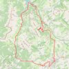 Trace GPS Tour du Dévoluy, itinéraire, parcours